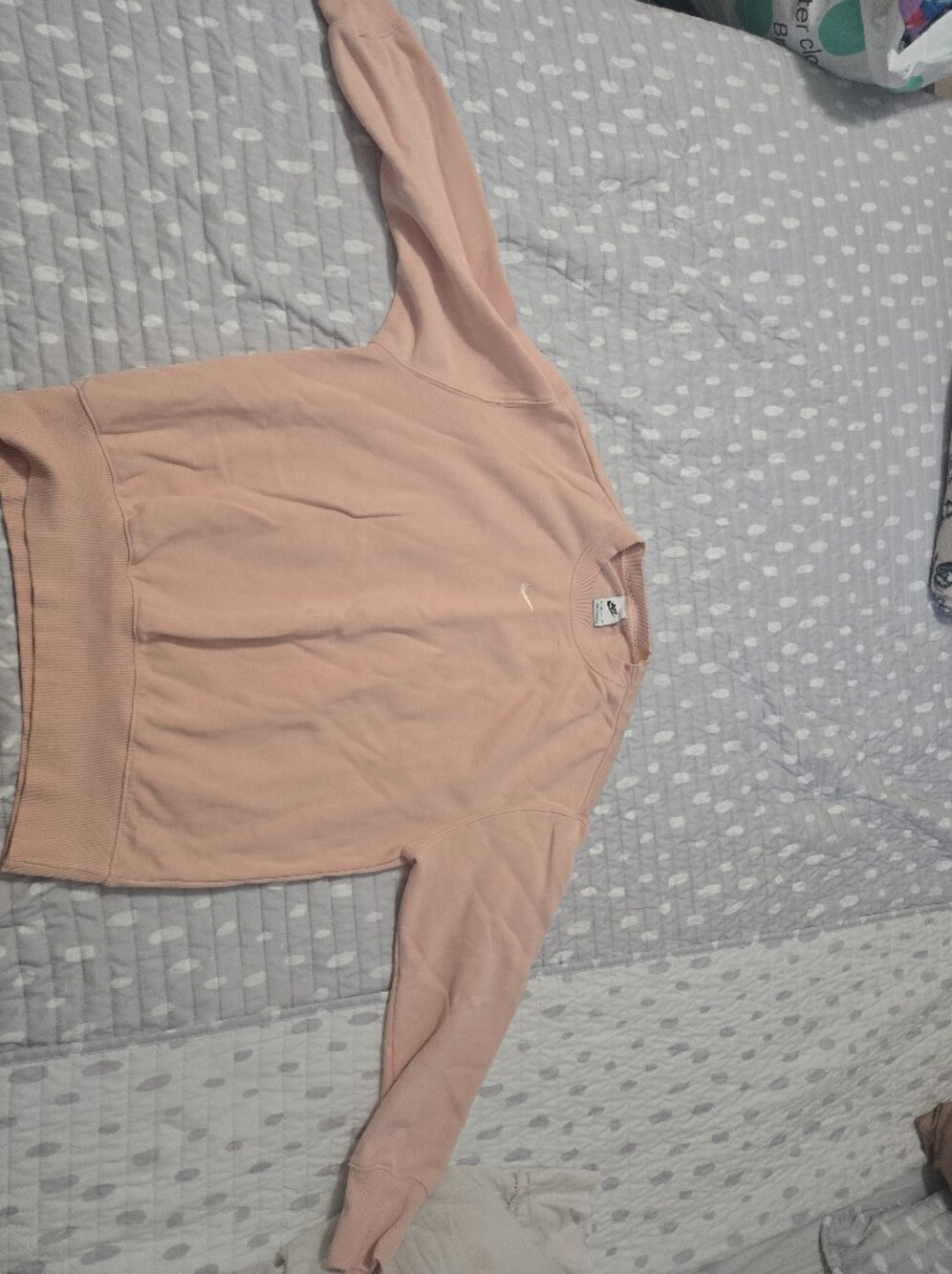 Nike Peach Women's Lounge Pullover